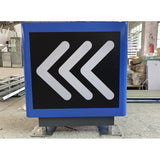 Gas station entrance and exit light box