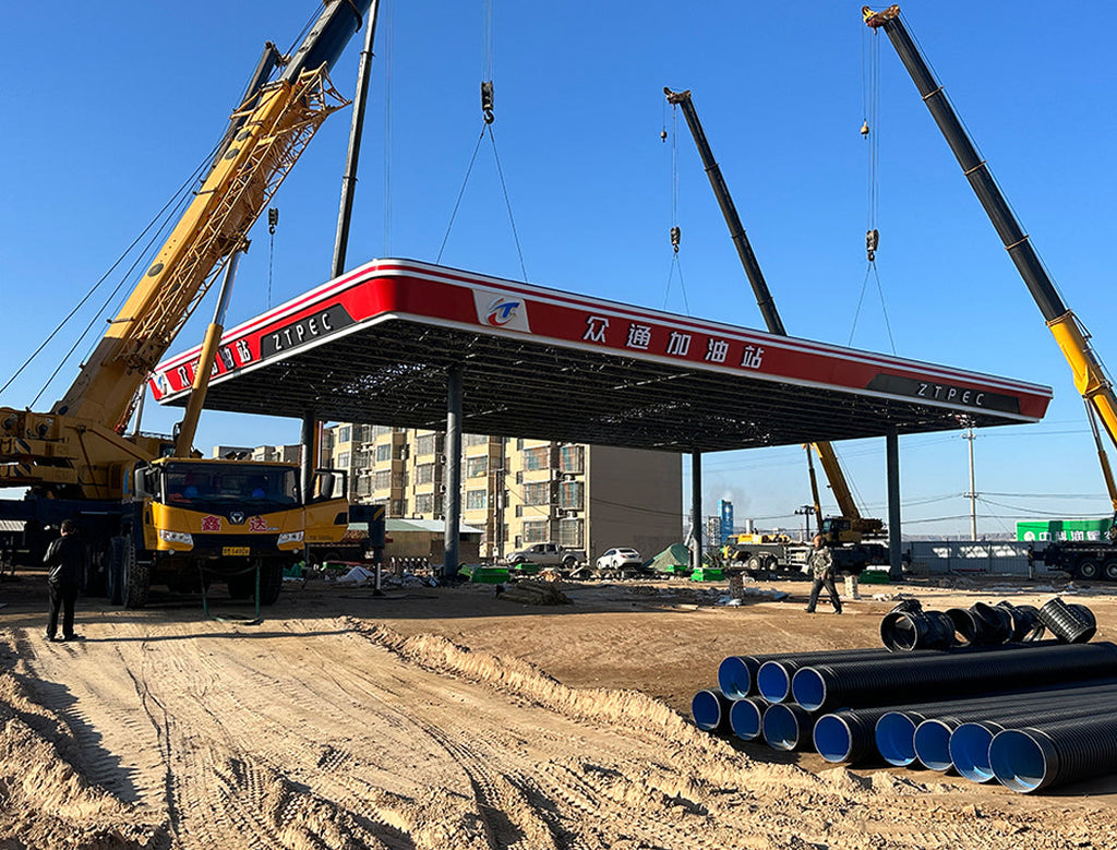 Shanxi Wenxi Zhongtong Gas Station Network Structure
