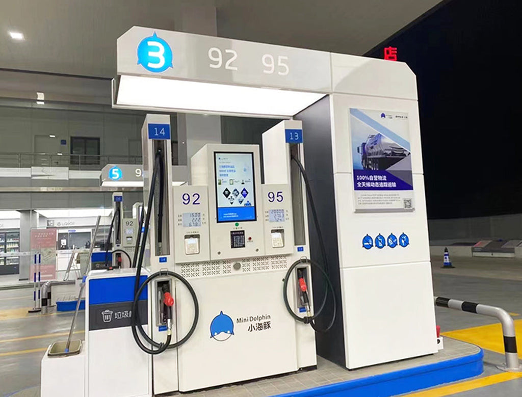 Gas station lightbox