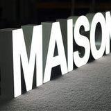 3D luminous letters